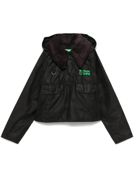 Tartan-Check Parka