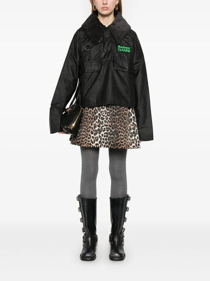 Tartan-Check Parka