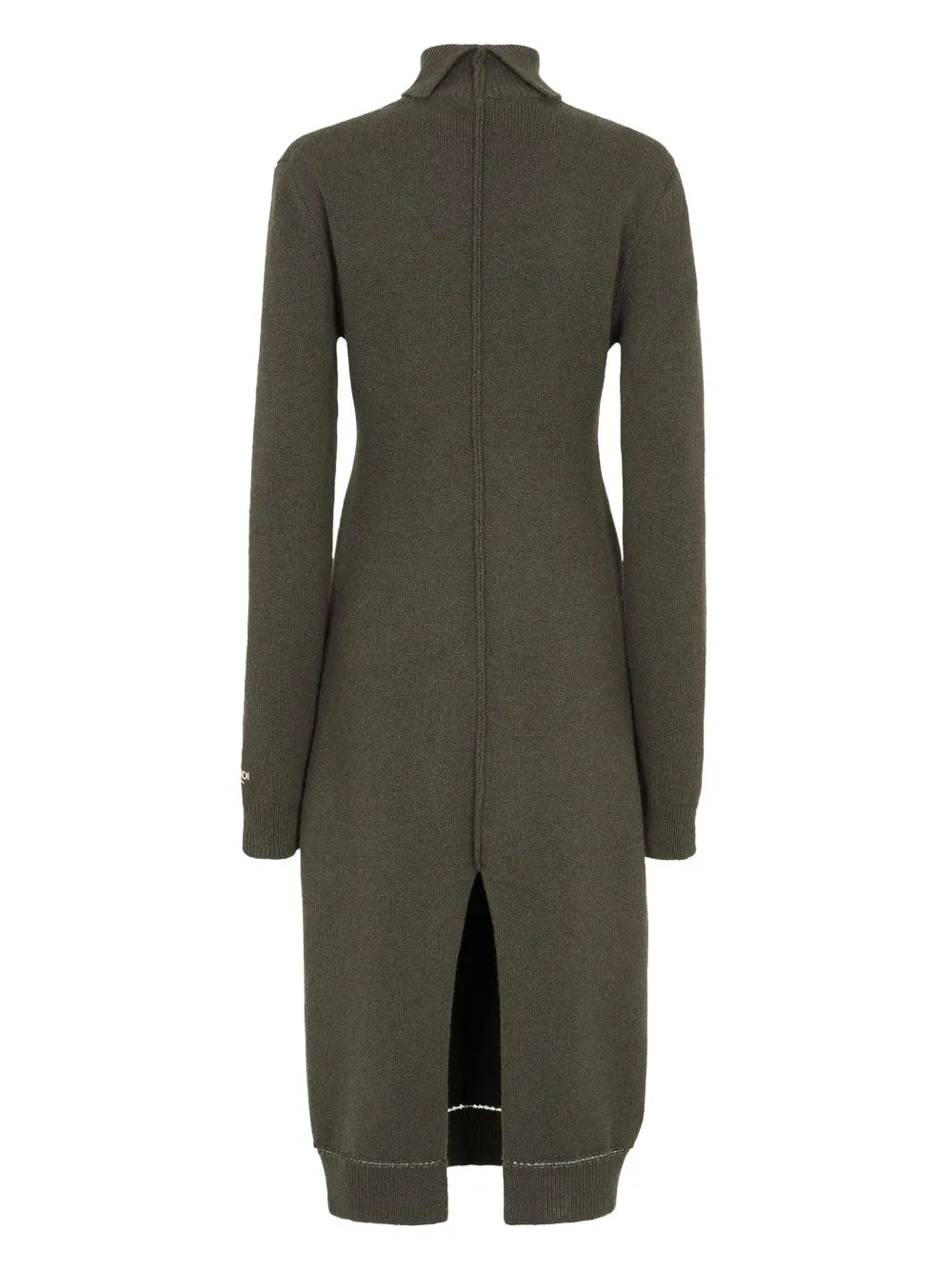 Roll Neck Long-Sleeve Dress