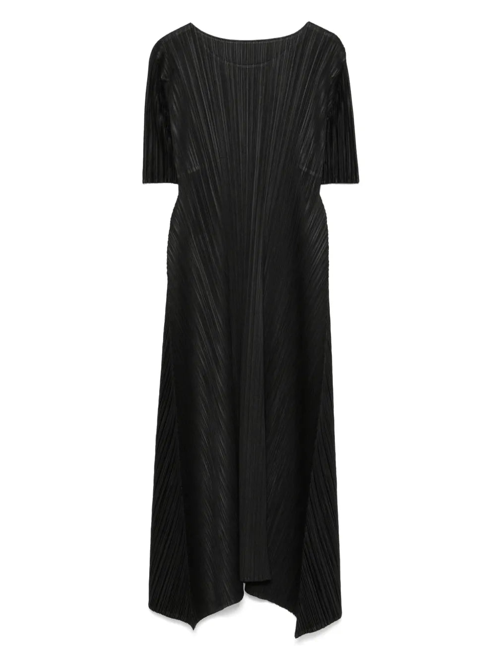 Pleated Midi Dress