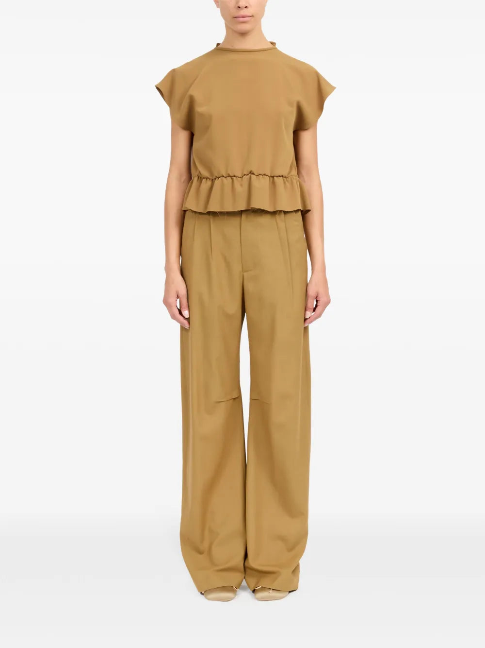 Ruffled Detailing Blouse