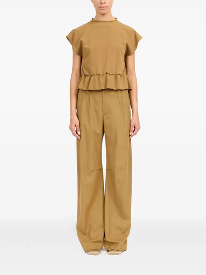 Ruffled Detailing Blouse