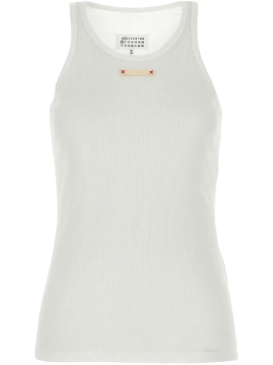 Ribbed-Knit Top