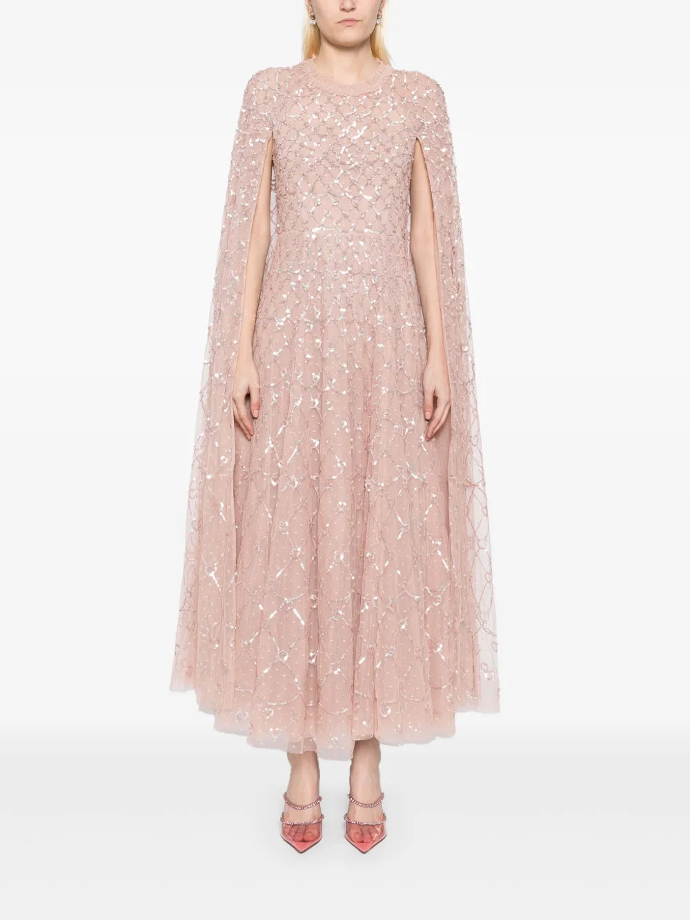Heart Lattice Gown