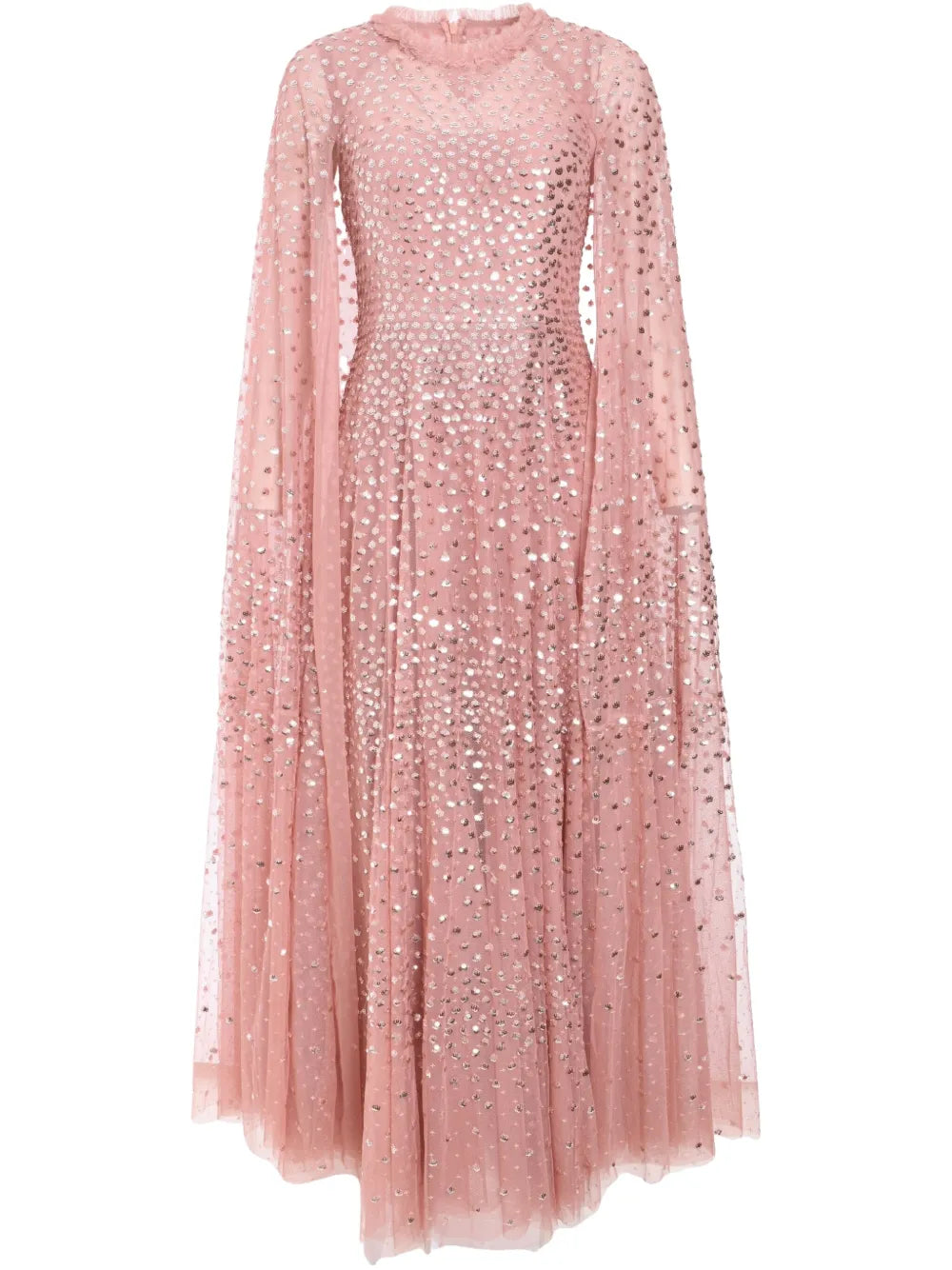 Extra-Long Sleeves Gown