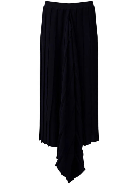 Pleated Midi Skirt