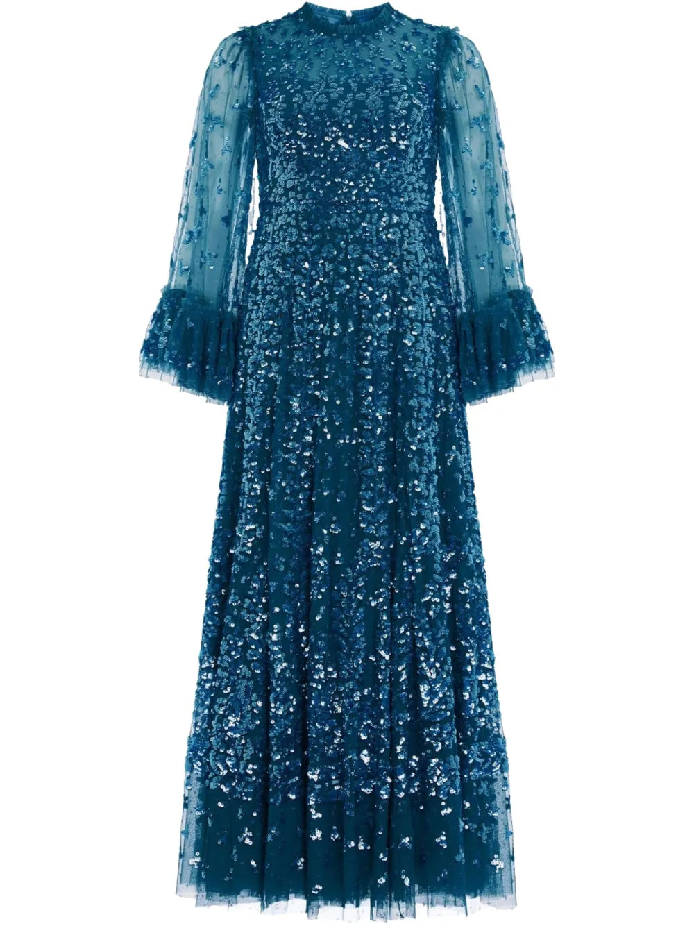 Bell Sleeves Gown
