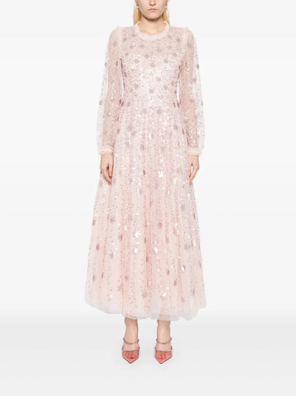 Shooting Stars Long-Sleeved Gown