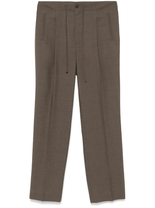 Wool Mélange Trousers