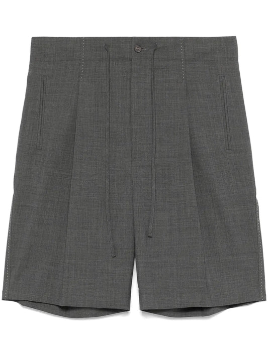 Virgin Wool Shorts