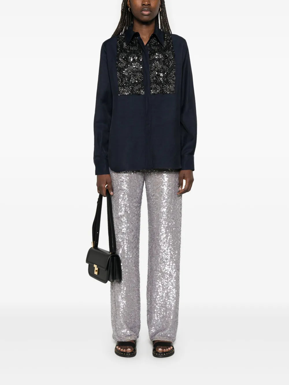 Sequin-Embellished Shirt