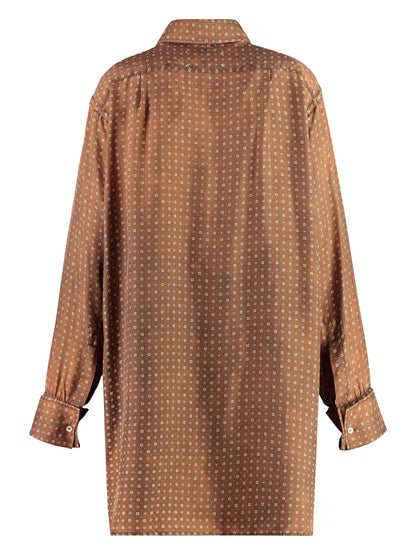 Geometric-Print Shirt