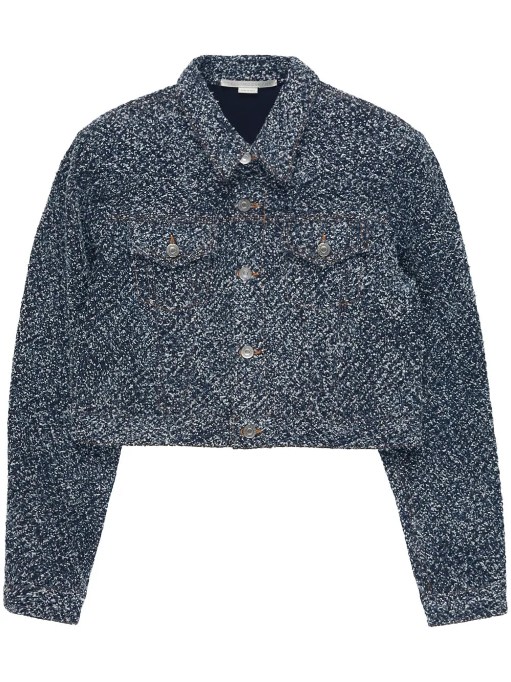 Bouclé Denim Jacket