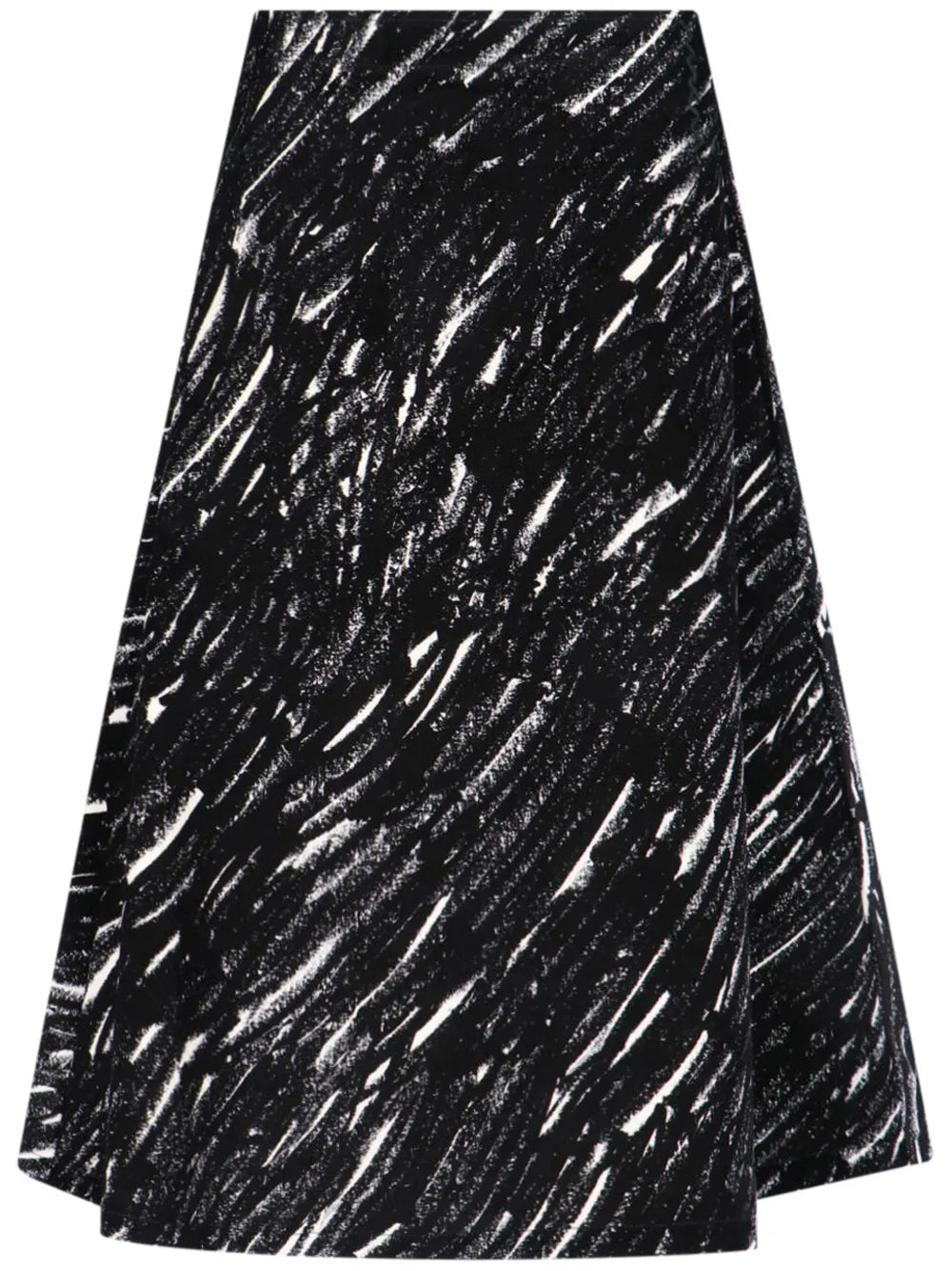 A-Line Midi Skirt