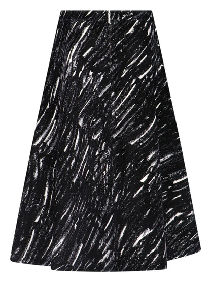 A-Line Midi Skirt