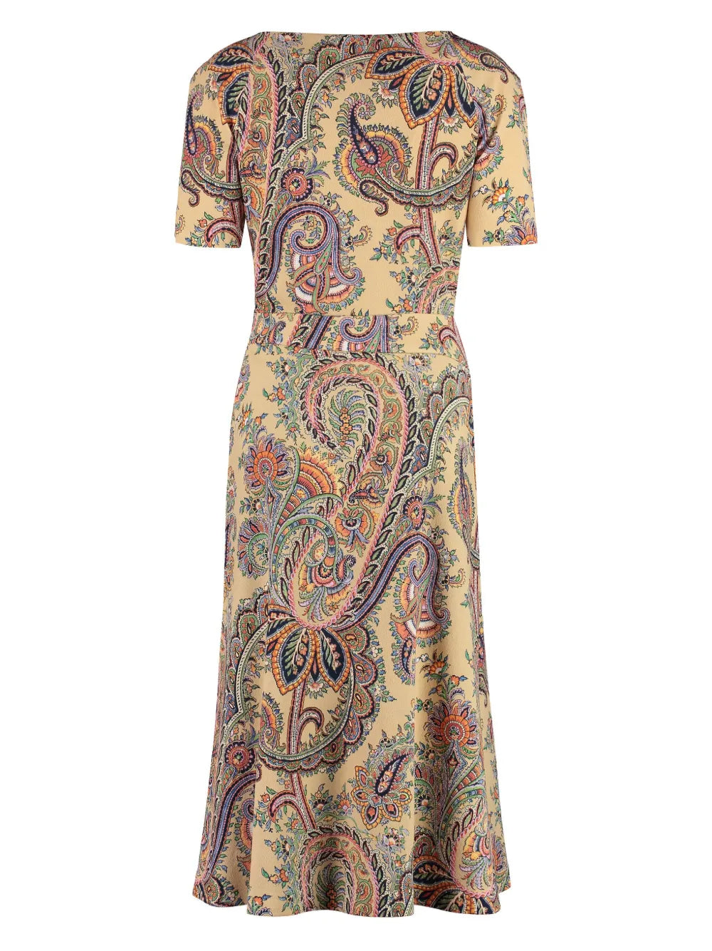 Paisley-Print Dress