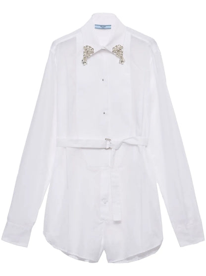 Short Batiste Jumpsuit