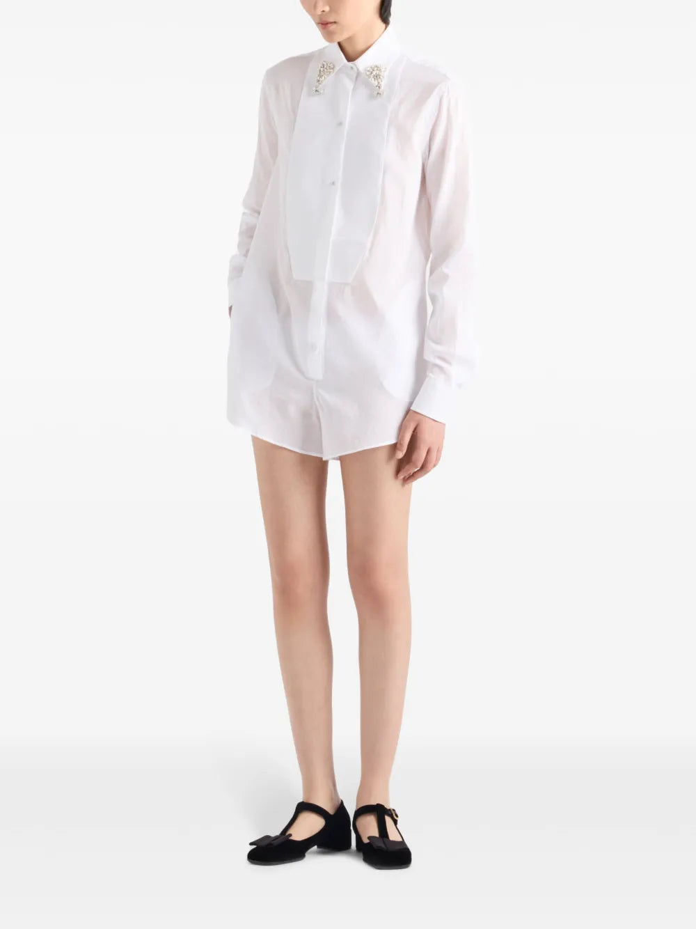 Short Batiste Jumpsuit