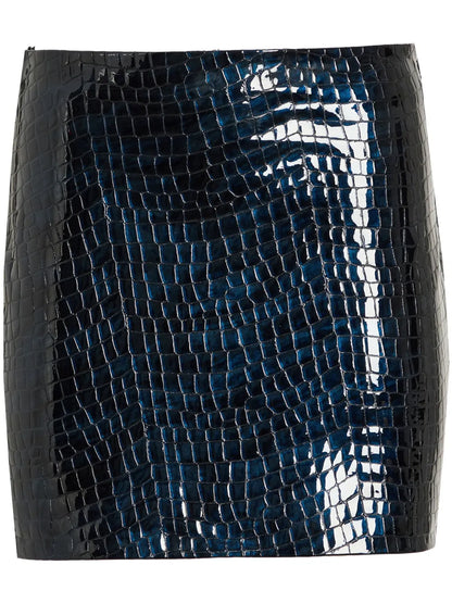 Camila Leather Skirt