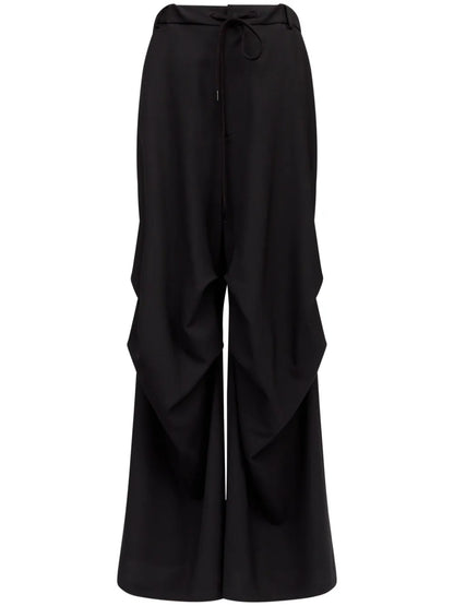 Single-Stitch Logo Flared Trousers