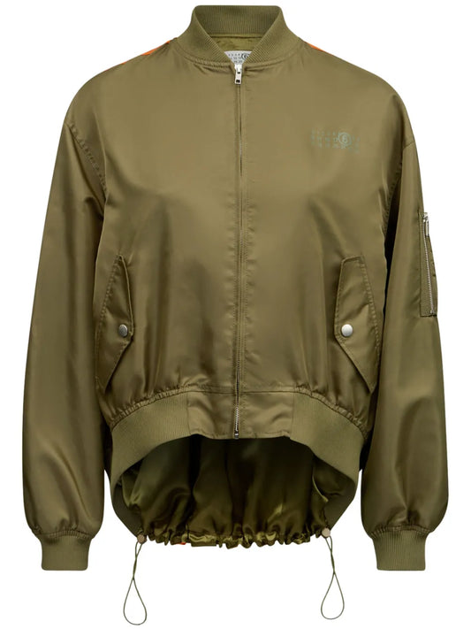 Logo-Print Zip-Up Jacket