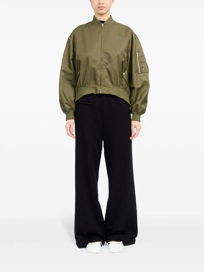Logo-Print Zip-Up Jacket