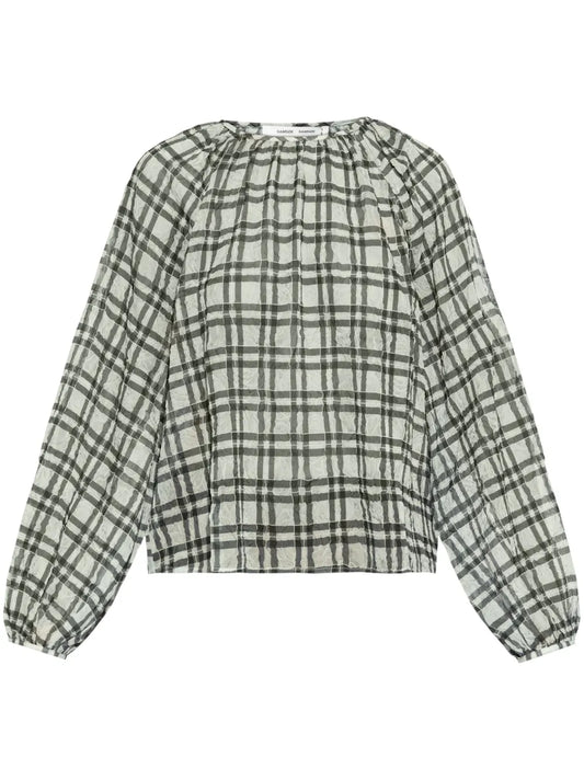 Checked Blouse