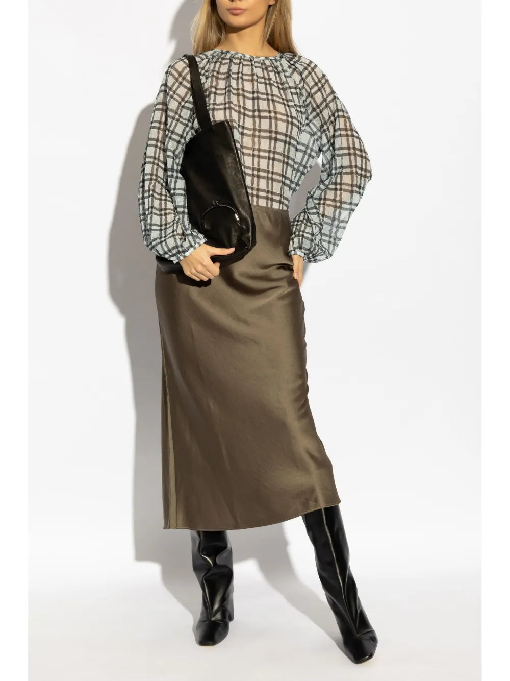 Checked Blouse