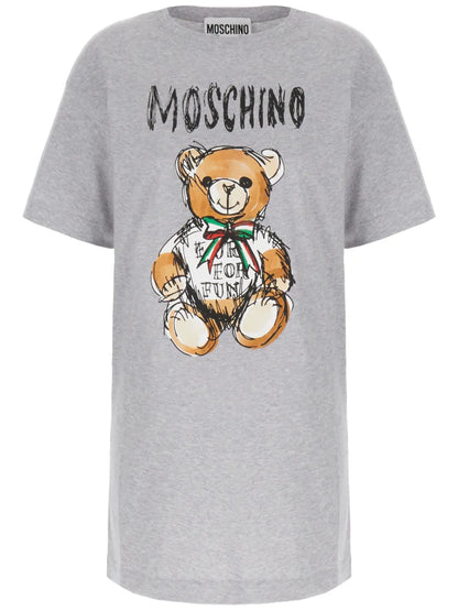 Teddy-Bear Cotton Dress