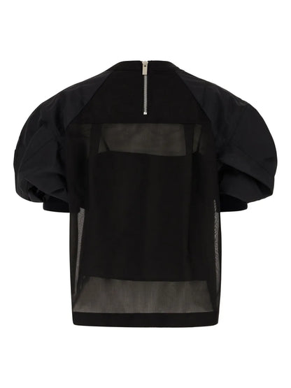 Cotton-Blend Blouse