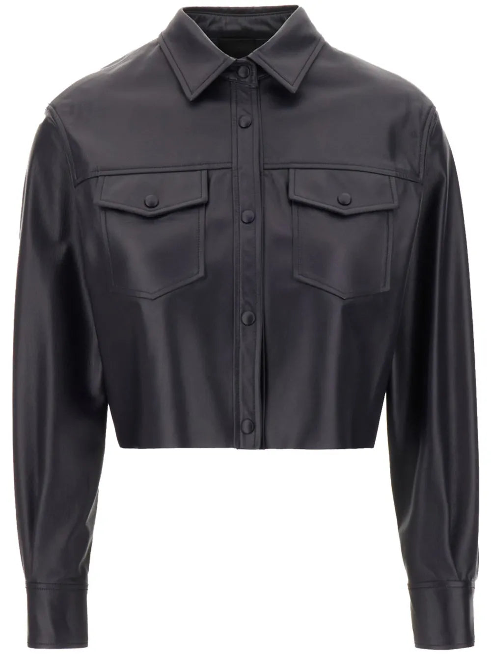 Nappa Leather Shirt