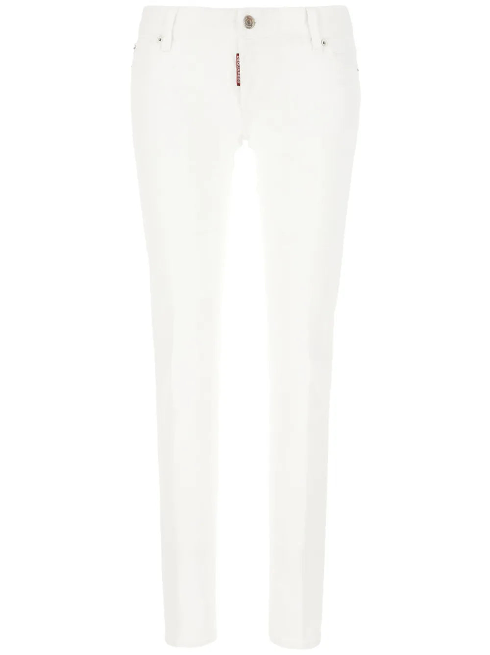 Logo-Patch Skinny Jeans