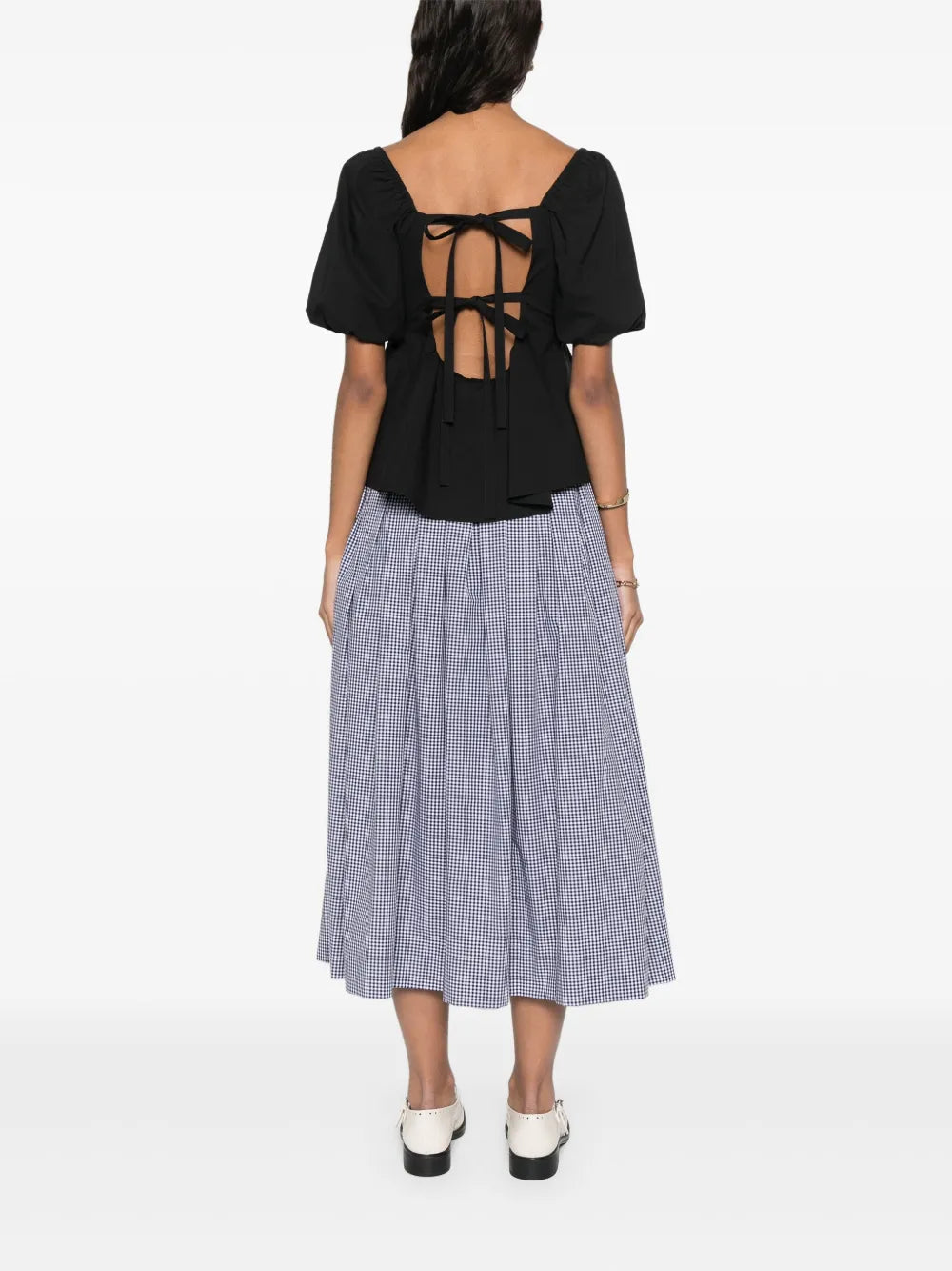 Puff-Sleeves Blouse