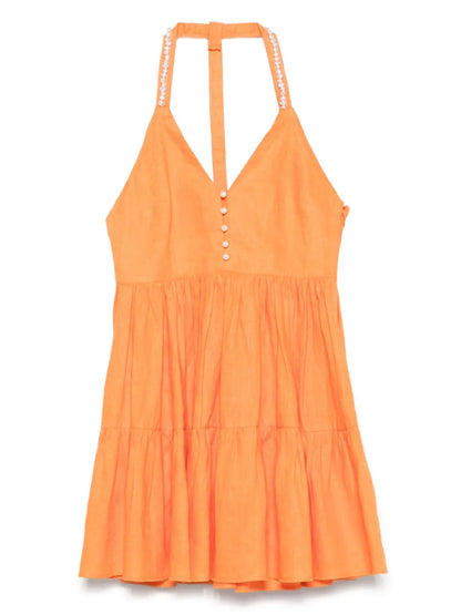 Linen Mini Dress