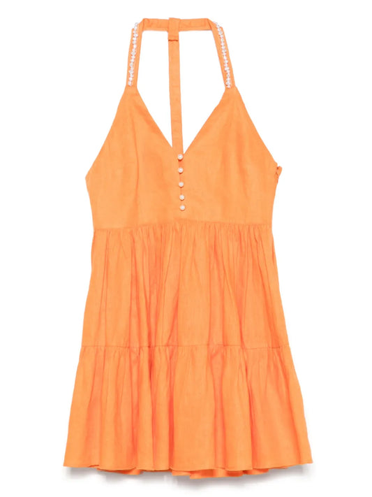 Linen Mini Dress