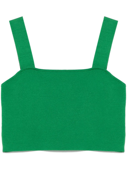Square-Neck Crop Top