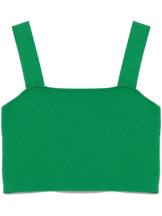 Square-Neck Crop Top