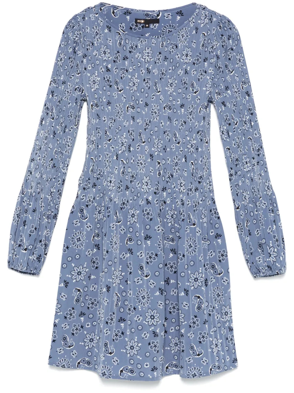 Floral-Print Mini Dress