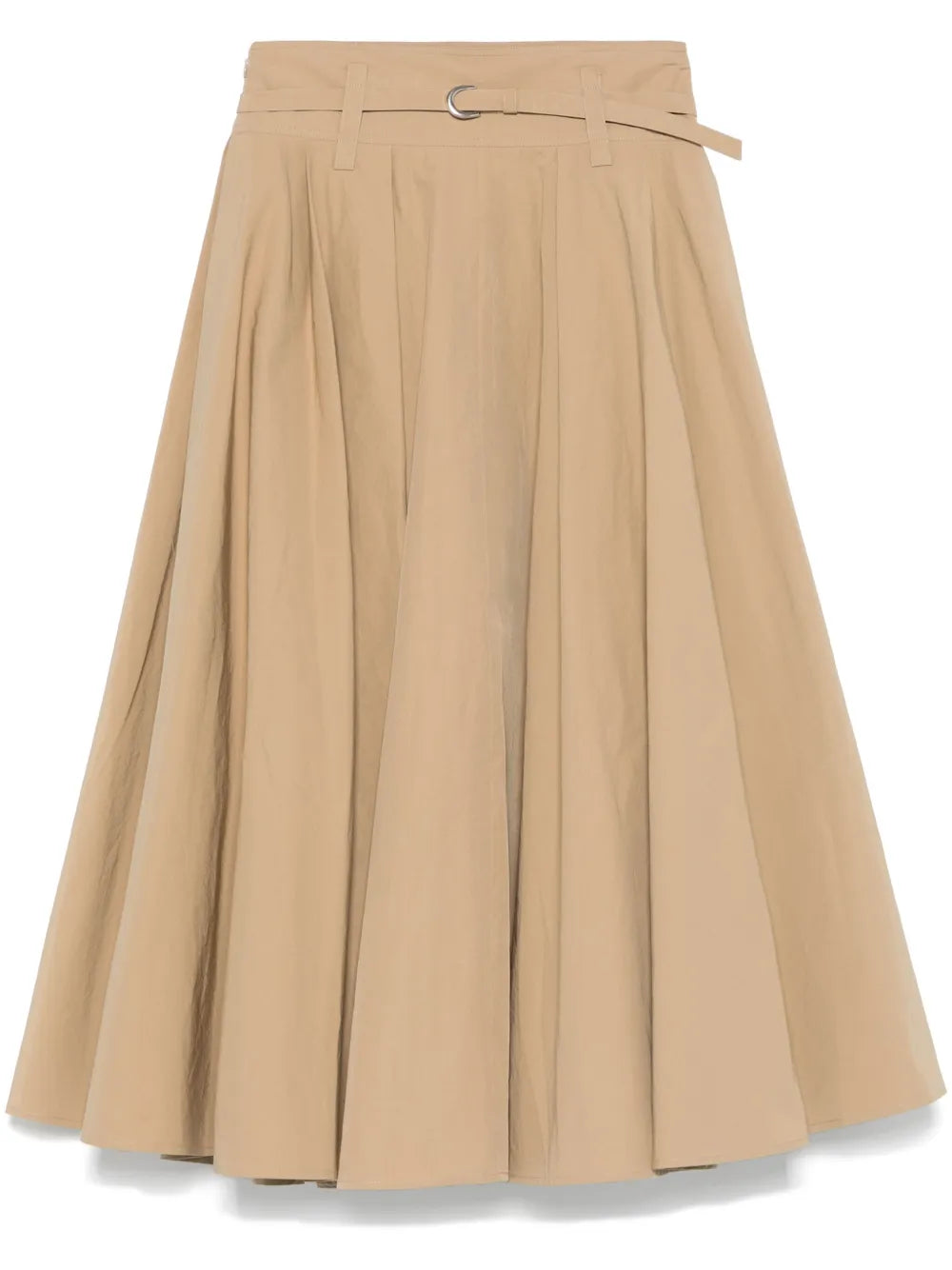 Pleated Midi Skirt
