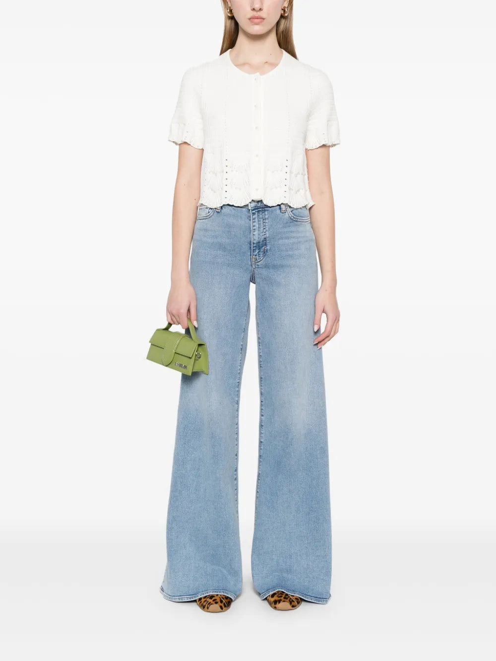 Faux-Pearl Detailed Top