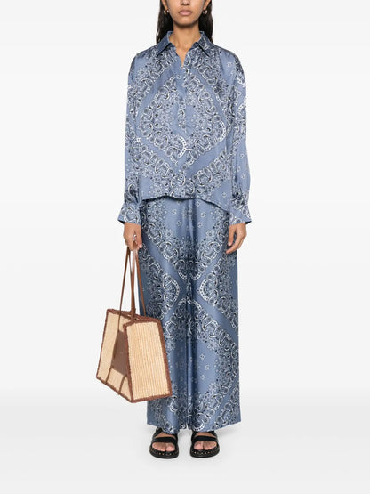 Floral-Print Shirt