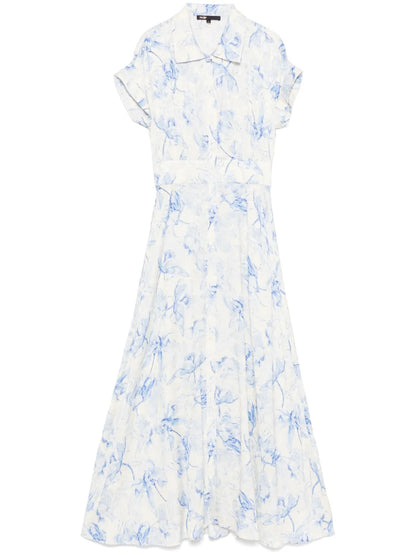 Floral-Print Maxi Dress