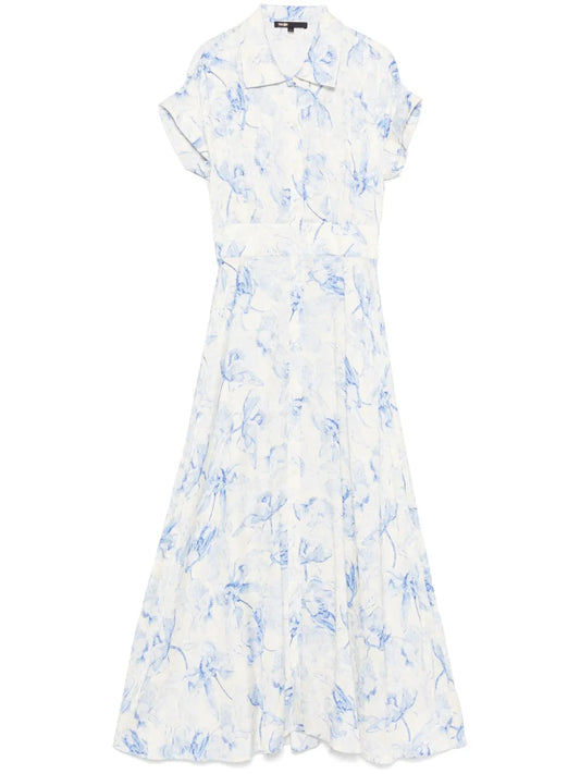 Floral-Print Maxi Dress