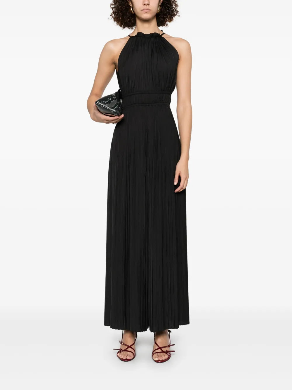 Pleated Jumpsuit