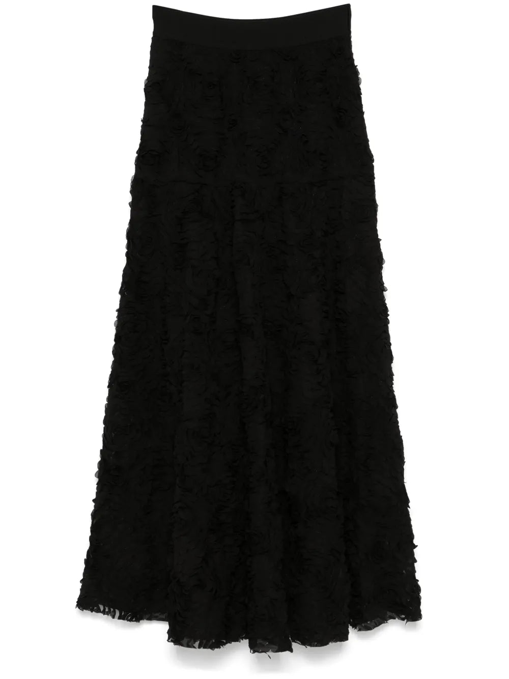 Embroidered Maxi Skirt