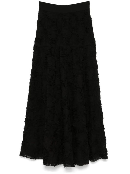 Embroidered Maxi Skirt
