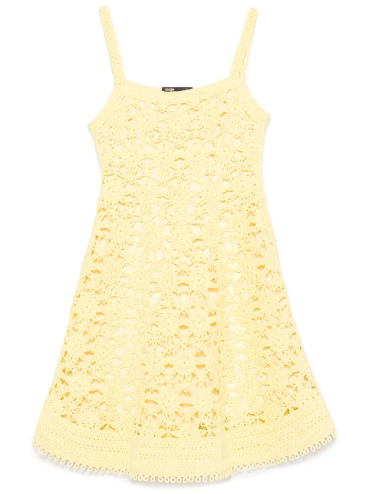 Crochet-Knit Dress