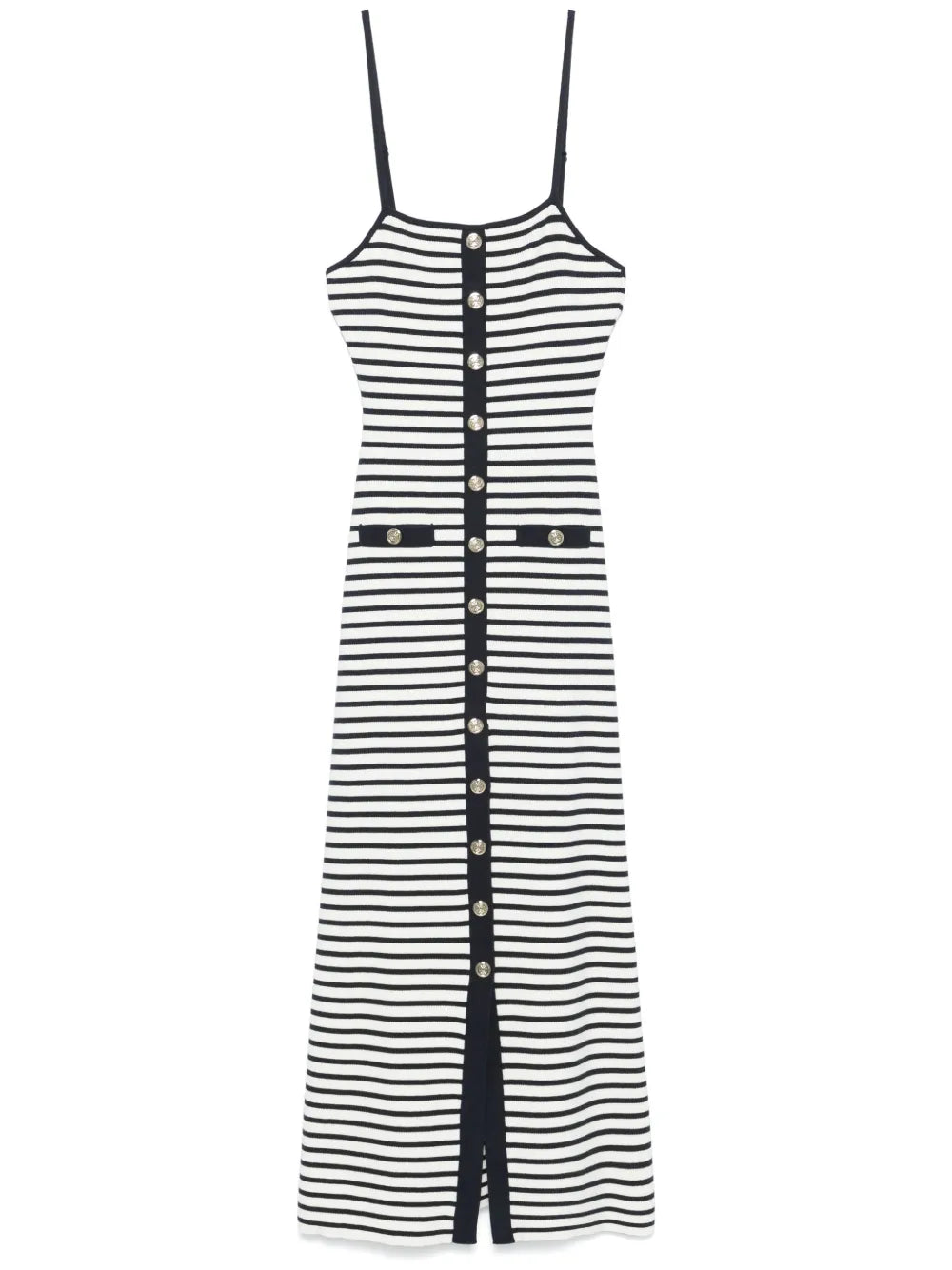 Striped Midi Dress