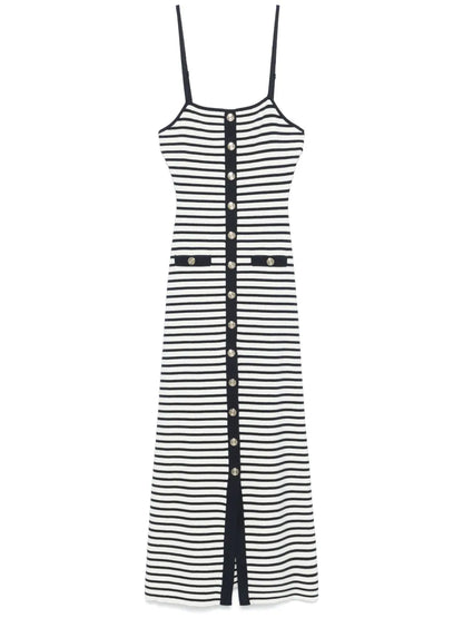 Striped Midi Dress