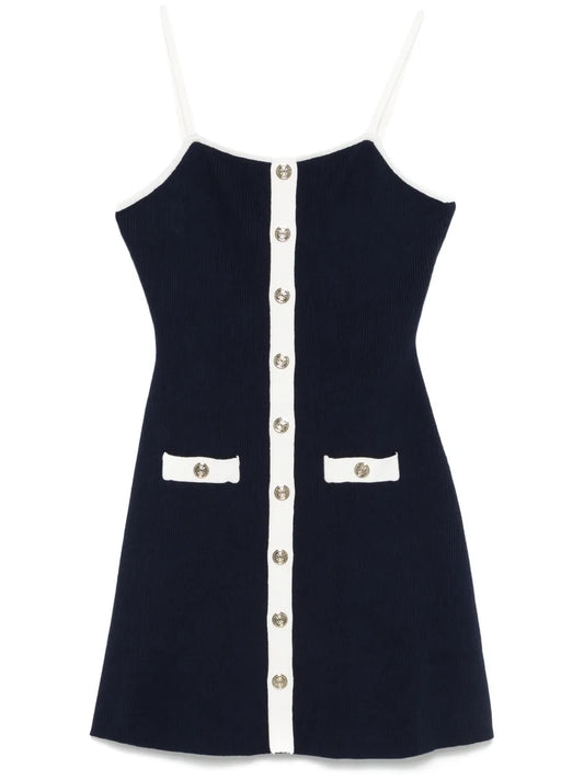 Ribbed Knit Midi Dress